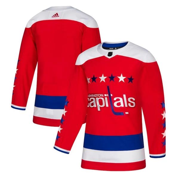 Herren Washington Capitals Eishockey Trikot Blank 2018-19 Rot Authentic